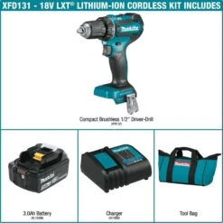 Makita 18V LXT 1/2 In. Brushless Cordless Drill/Driver Kit (Battery & Charger) 19 Makita 18V LXT 1/2 In. Brushless Cordless Drill/Driver Kit (Battery & Charger) -DeWALT Outlet 45ac1b5a 0aea 407d 9dc7 1b06d1d6f121