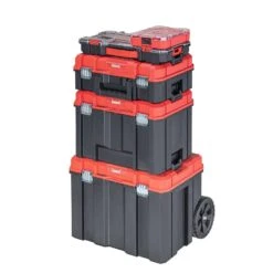 Craftsman VersaStack 9.84 In. W X 2.73 In. H Small Parts Bin Plastic 20 Compartments Black/Red -DeWALT Outlet 46e72c37 7fea 44f7 928d 60665ff286c7