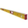 STABILA 72 In. Aluminum Magnetic Type 96 M Level 3 Vial