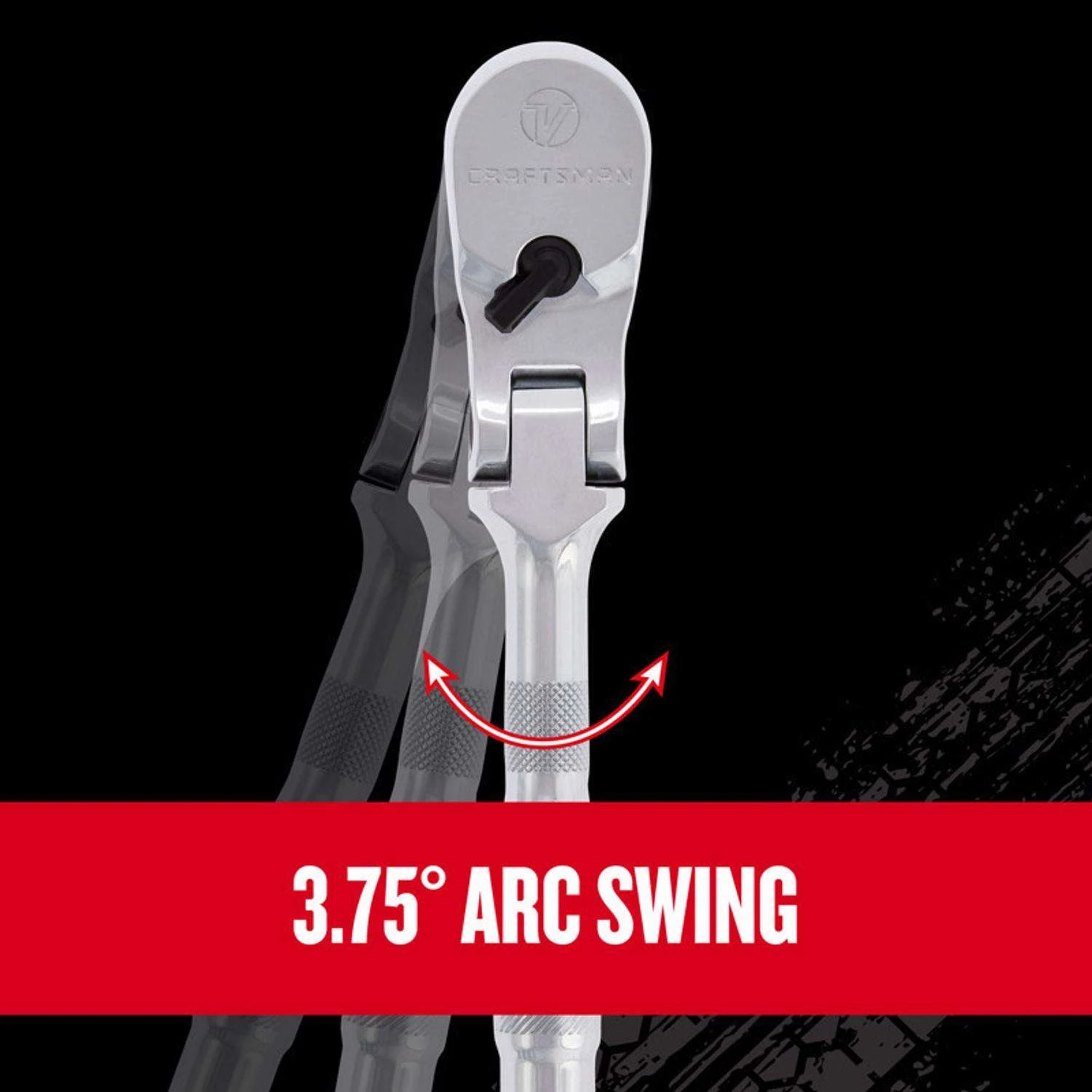 Craftsman V-Series 1/2 In. Drive Flex Head Ratchet 96 Teeth 7 Craftsman V-Series 1/2 In. Drive Flex Head Ratchet 96 Teeth - Image 5