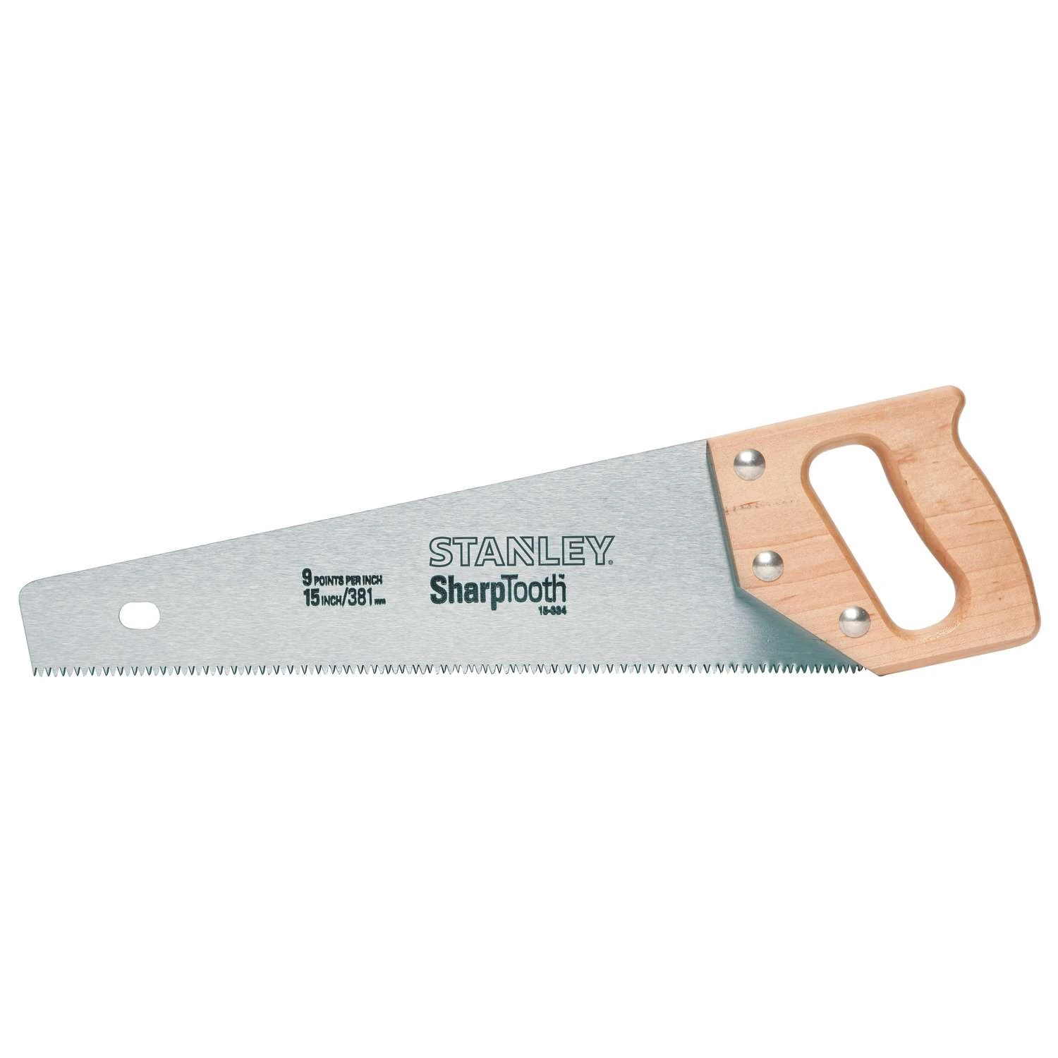 Stanley SharpTooth 15 In. Carbon Steel Specialty Hand Saw 9 TPI 1 Pc 3 Stanley SharpTooth 15 In. Carbon Steel Specialty Hand Saw 9 TPI 1 Pc