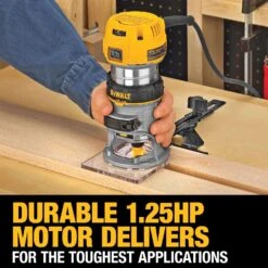DeWalt 7 Amps 1.25 HP Corded Compact Router Tool Only -DeWALT Outlet 4f41b83b 6ff3 41f4 b938 bd6f02c87495