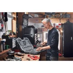 Craftsman OVERDRIVE 1/4 & 3/8 & 1/2 In. Drive Metric/SAE 6 Point Mechanic's Tool Set 154 Pc -DeWALT Outlet 4fa26861 54c9 4cf4 82c3 5ffb6c88fe0a