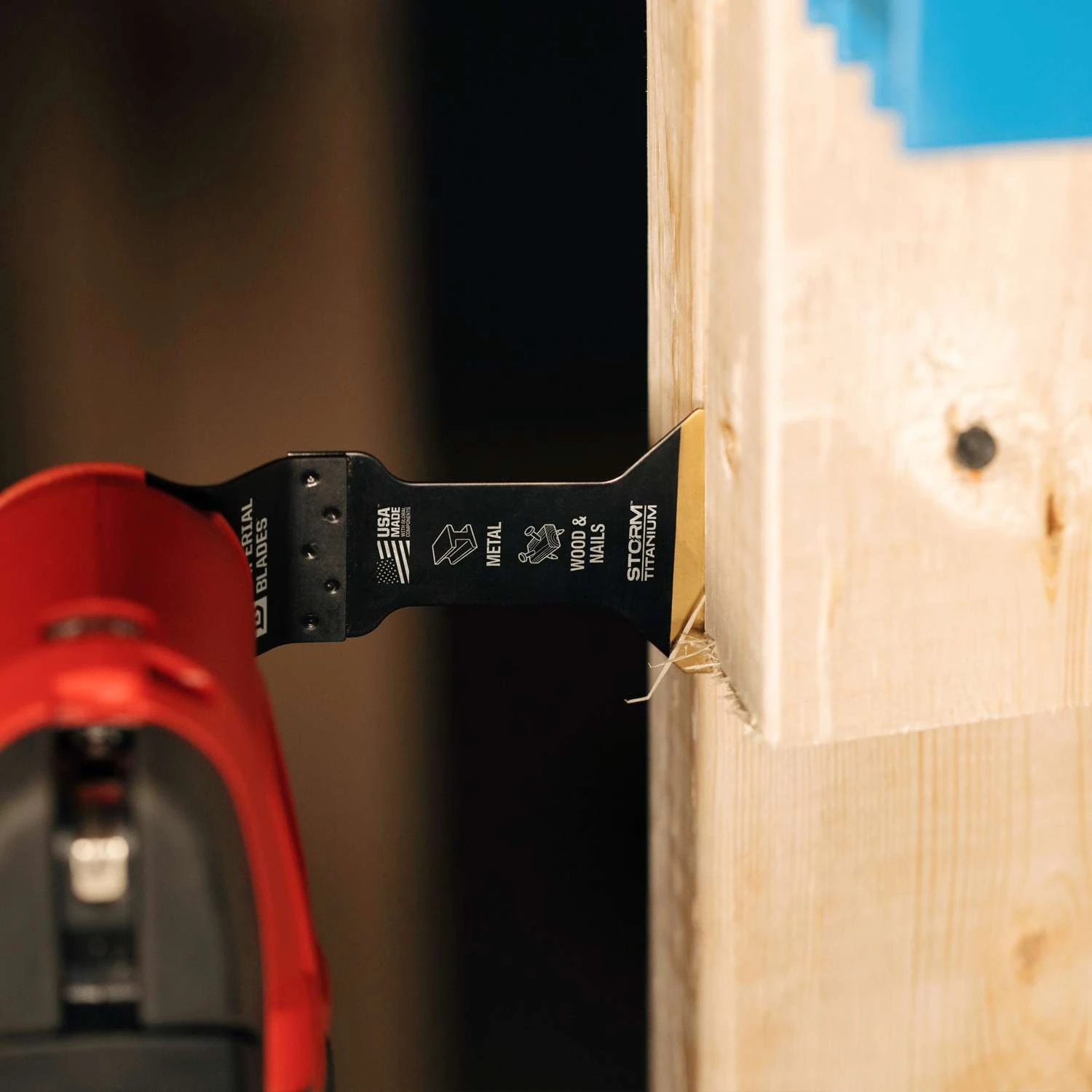 Imperial Blades One Fit 1-3/4 In. L Titanium-Coated Bi-Metal Storm Oscillating Saw Blade Metal 1 Pk 6 Imperial Blades One Fit 1-3/4 In. L Titanium-Coated Bi-Metal Storm Oscillating Saw Blade Metal 1 Pk - Image 4