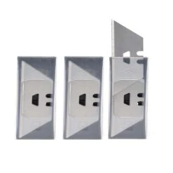 ToughBuilt 1.01 In. Carbon Steel Straight Edged Utility Blade 2.25 In. L 30 Pk