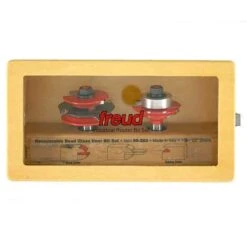 Freud 2-3/8 In. D X 2-3/8 In. X 3 In. L Recoverable Bead Glass Door Router Bit Set 2 Pc -DeWALT Outlet 5358c782 dc59 40aa 90db 51ec655f7db2