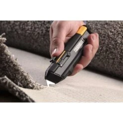 ToughBuilt 6.5 In. Retractable Reloading Utility Knife Black 1 Pc -DeWALT Outlet 536e3120 3da2 4814 87d5 971e2882822a