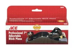 Ace 7 In. L X 1.6 In. W Block Plane Cast Iron Black