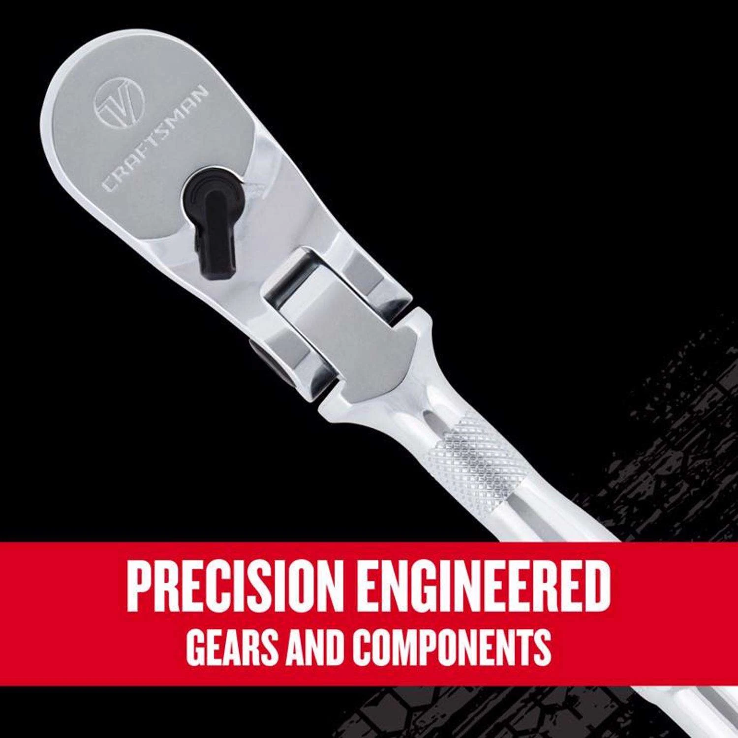 Craftsman V-Series 3/8 In. Drive Flex Head Ratchet 96 Teeth 8 Craftsman V-Series 3/8 In. Drive Flex Head Ratchet 96 Teeth - Image 6