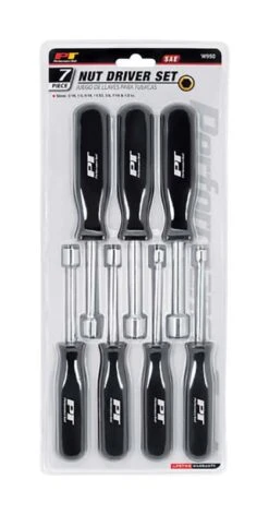 Performance Tool SAE Nut Driver Set 7 Pc