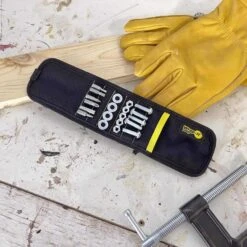 Wrap-It MagSnap 12.25 In. L X 3.25 In. W Black Magnetic Tool Holder 1 Pk -DeWALT Outlet 58990a17 2f69 4638 8a83 95331899e622