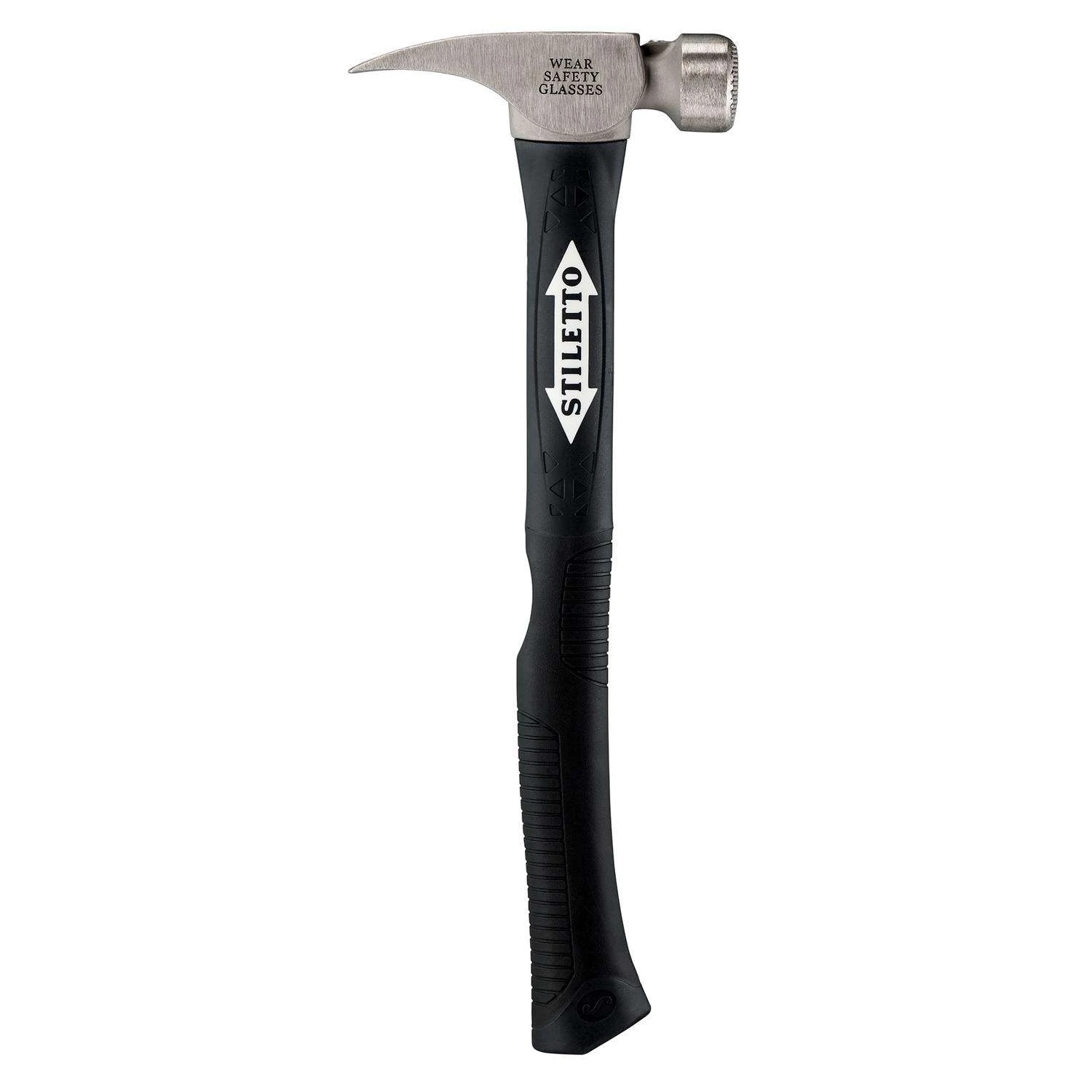 Stiletto 12 Oz Milled Face Framing Hammer 18 In. Titanium Handle 4 Stiletto 12 Oz Milled Face Framing Hammer 18 In. Titanium Handle - Image 2