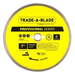 Trade A Blade 7 In. D X 5/8 In. Diamond Continuous Rim Blade 1 Each