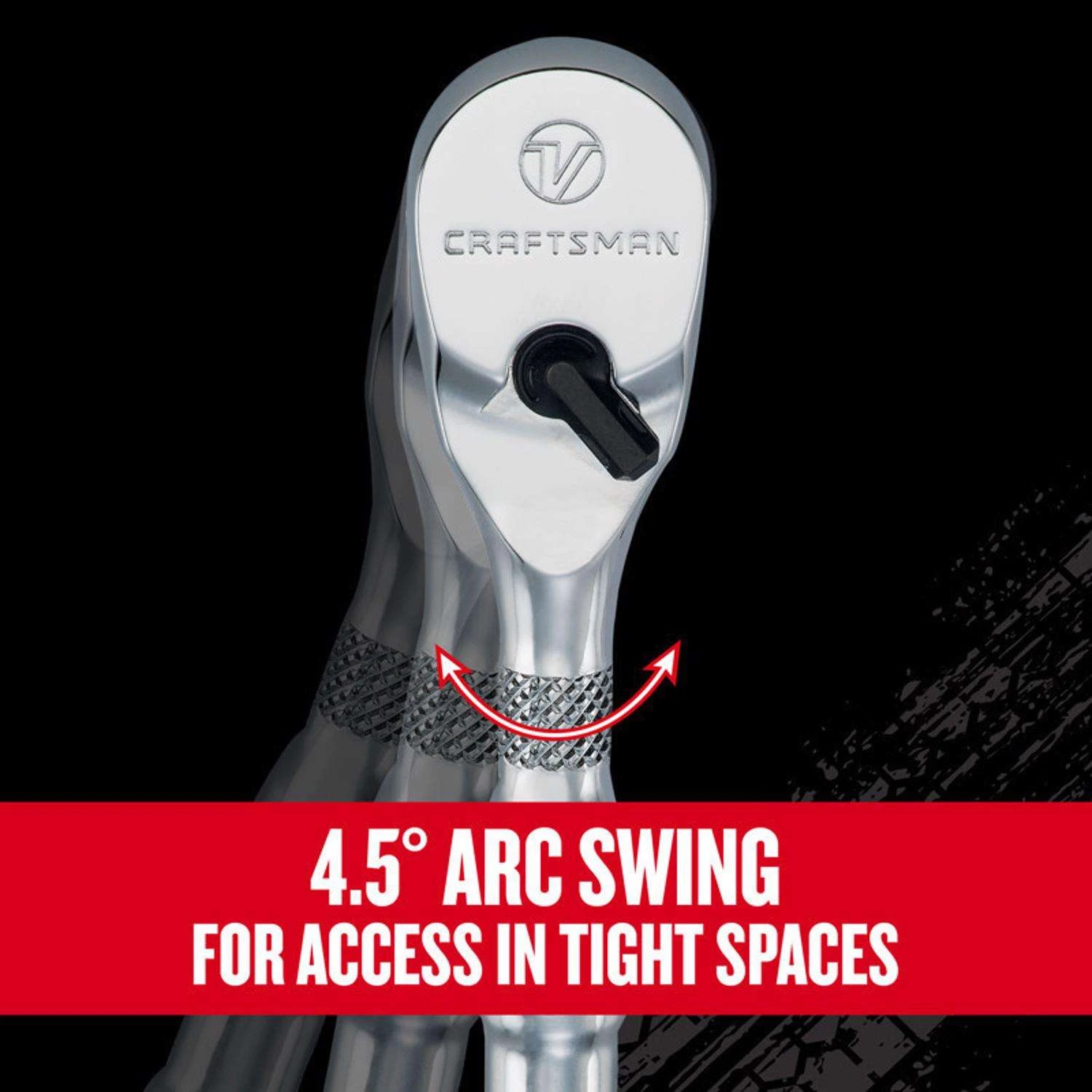 Craftsman V-Series 1/4 In. Drive Ratchet 80 Teeth 7 Craftsman V-Series 1/4 In. Drive Ratchet 80 Teeth - Image 5