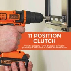 Black & Decker Black+Decker 20V MAX Cordless Brushed 2 Tool Drill/Driver And Impact Driver Kit -DeWALT Outlet 5ae7b4ab 5f99 46cb 8666 9de784dee437