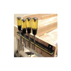 Magnet Source 24 In. L X 1 In. W Black Magnetic Tool Holder 20 Lb. Pull 1 Pc -DeWALT Outlet 5c92fbab 8a23 400b 8314 1581fd73d0df