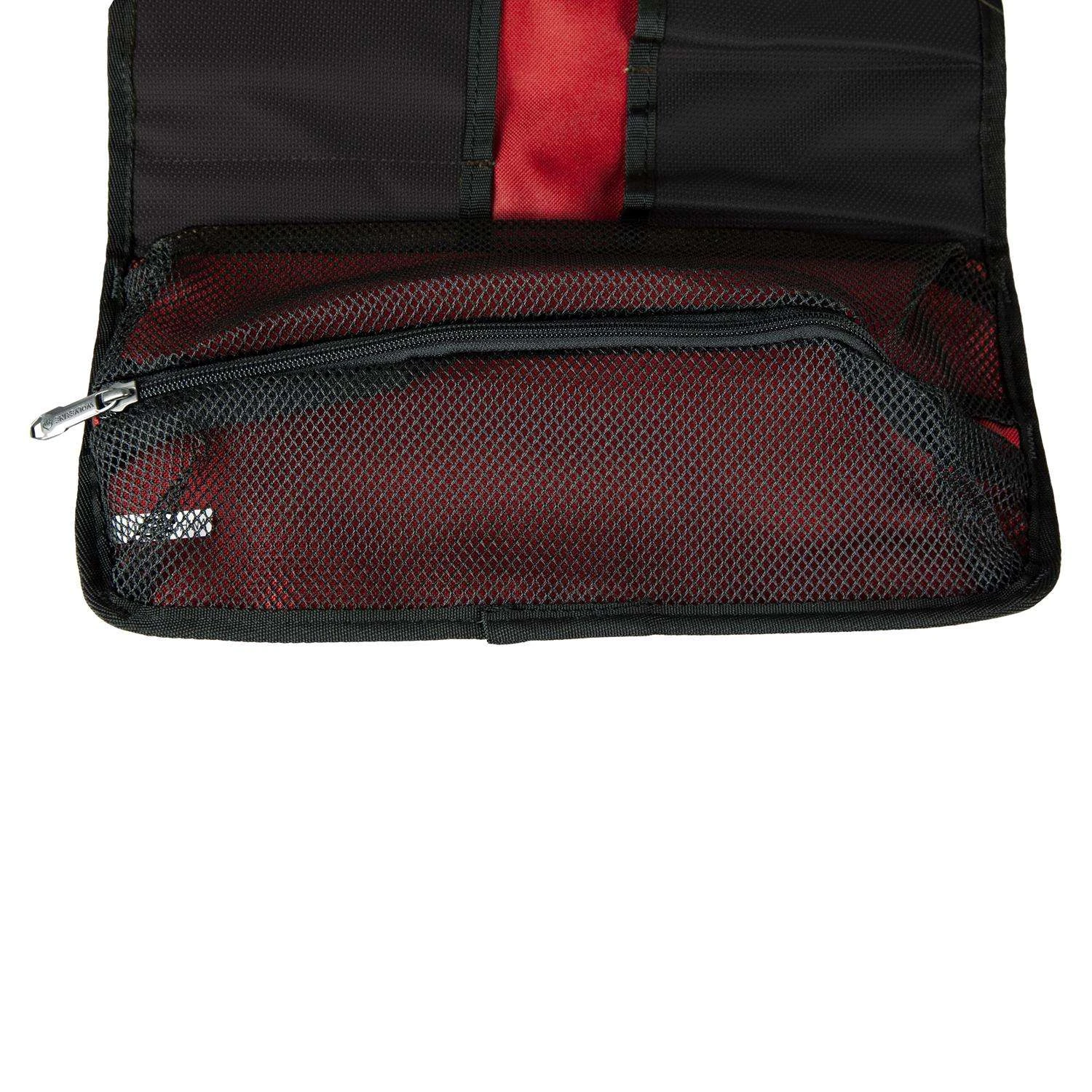 Wolverine 28 In. W X 13 In. H Nylon/Polyester Tool Roll Pouch 16 Pocket Black 1 Pc 8 Wolverine 28 In. W X 13 In. H Nylon/Polyester Tool Roll Pouch 16 Pocket Black 1 Pc - Image 6