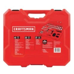 Craftsman 1/4 And 3/8 In. Drive Metric And SAE 6 Point Mechanic's Tool Set 105 Pc -DeWALT Outlet 5ff7498c b838 4f2b bc82 7f818b94d904