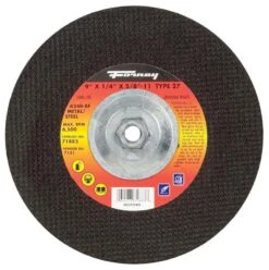 Forney 9 In. D X 5/8 In. In. Metal Grinding Wheel