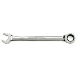 GEARWRENCH 18 Mm 12 Point Metric Ratcheting Combination Wrench 9.33 In. L 1 Pc