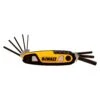 DeWalt Multi-Size Metric Fold-Up Locking Hex Key Set 8 Pc -DeWALT Outlet 6360c2c2 3ff5 46b8 a815 366d9288f38d