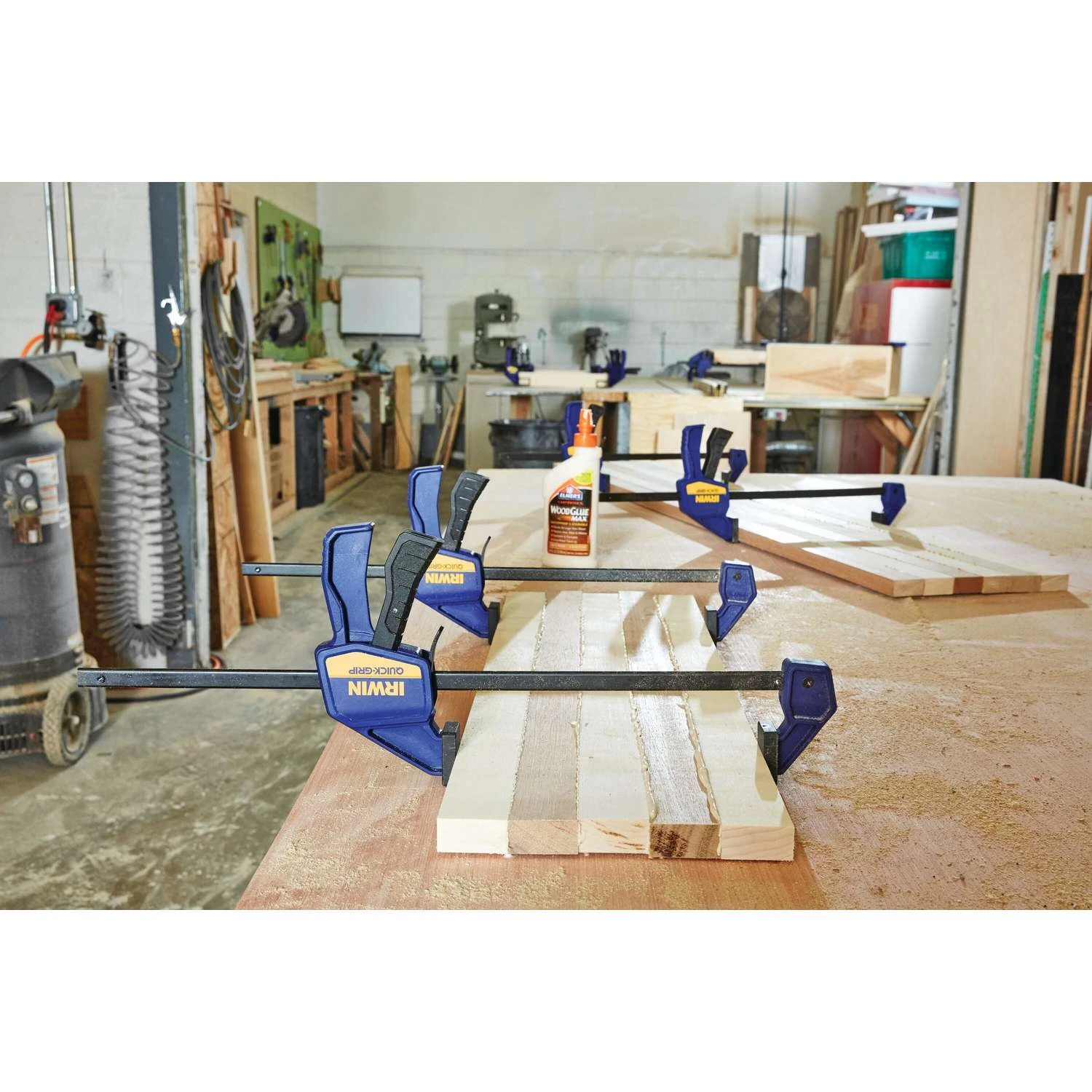 Irwin Quick-Grip 6 In. X 2-7/16 In. D Bar Clamp 100 Lb 7 Irwin Quick-Grip 6 In. X 2-7/16 In. D Bar Clamp 100 Lb - Image 5