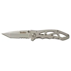 Smith's Caprella 6.9 In. Press And Flip Knife Gray 1 Pc