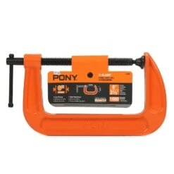 Pony 6 In. X 3-1/2 In. D Hobby C-Clamp 1000 Lb 1 Pc