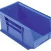 Quantum Storage 8-1/4 In. W X 6-3/4 In. H Tool Storage Bin Polypropylene 1 Compartments Blue