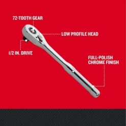 Craftsman Low Profile 1/2 In. Drive Ratchet 72 Teeth -DeWALT Outlet 6b9de48c 4e17 42cf 819c d36cb9eabcbb