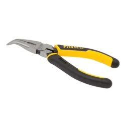 Stanley FatMax 6-3/8 In. Carbon Steel Bent Long Nose Pliers/Cutter