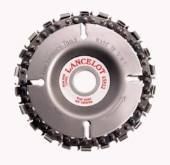King Arthur's Tools 4 In. D X 5/8 In. Steel Chain Saw Type Cutting Wheel 22 Teeth 1 Pk