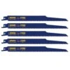 Irwin 9 In. Bi-Metal Reciprocating Saw Blade 6 TPI 5 Pc -DeWALT Outlet 6f30fd45 d179 4205 af0d a1a20f4c05ce