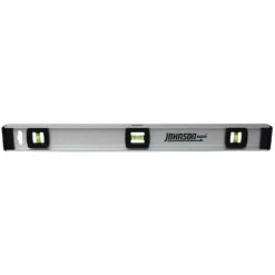 Johnson 24 In. Aluminum I-Beam Level 3 Vial