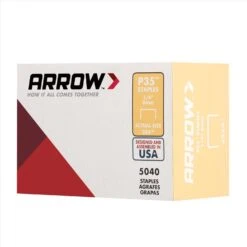 Arrow P35 7/16 In. W X 1/4 In. L 25 Ga. Flat Crown Heavy Duty Staples 5040 Pk 5 Arrow P35 7/16 In. W X 1/4 In. L 25 Ga. Flat Crown Heavy Duty Staples 5040 Pk -DeWALT Outlet 70c9457a cf70 46e3 8130 8d397c5a38e2