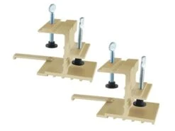 General 2 In. X - In. D Adjustable Joint N' Clamp Kit 2 Pk