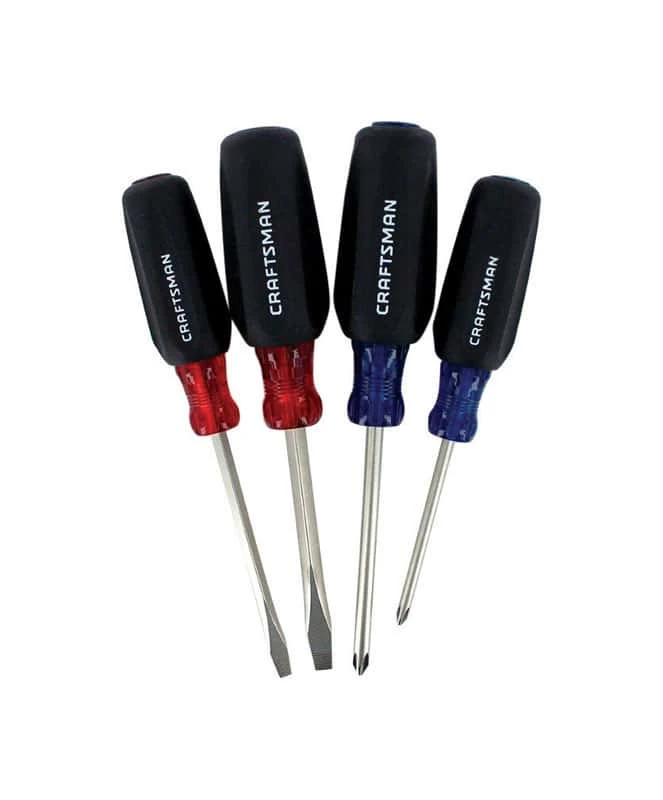 Craftsman Phillips/Slotted Screwdriver Set 4 Pc 3 Craftsman Phillips/Slotted Screwdriver Set 4 Pc