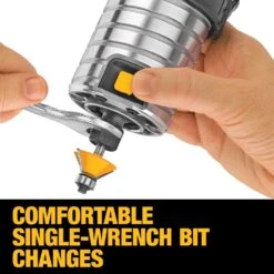 DeWalt 7 Amps 1.25 HP Corded Compact Router Tool Only -DeWALT Outlet 73916d63 02af 474f a1c9 4a321f2fc1c0