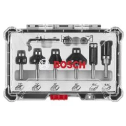 Bosch Trim Router Bit Set 6 Pc