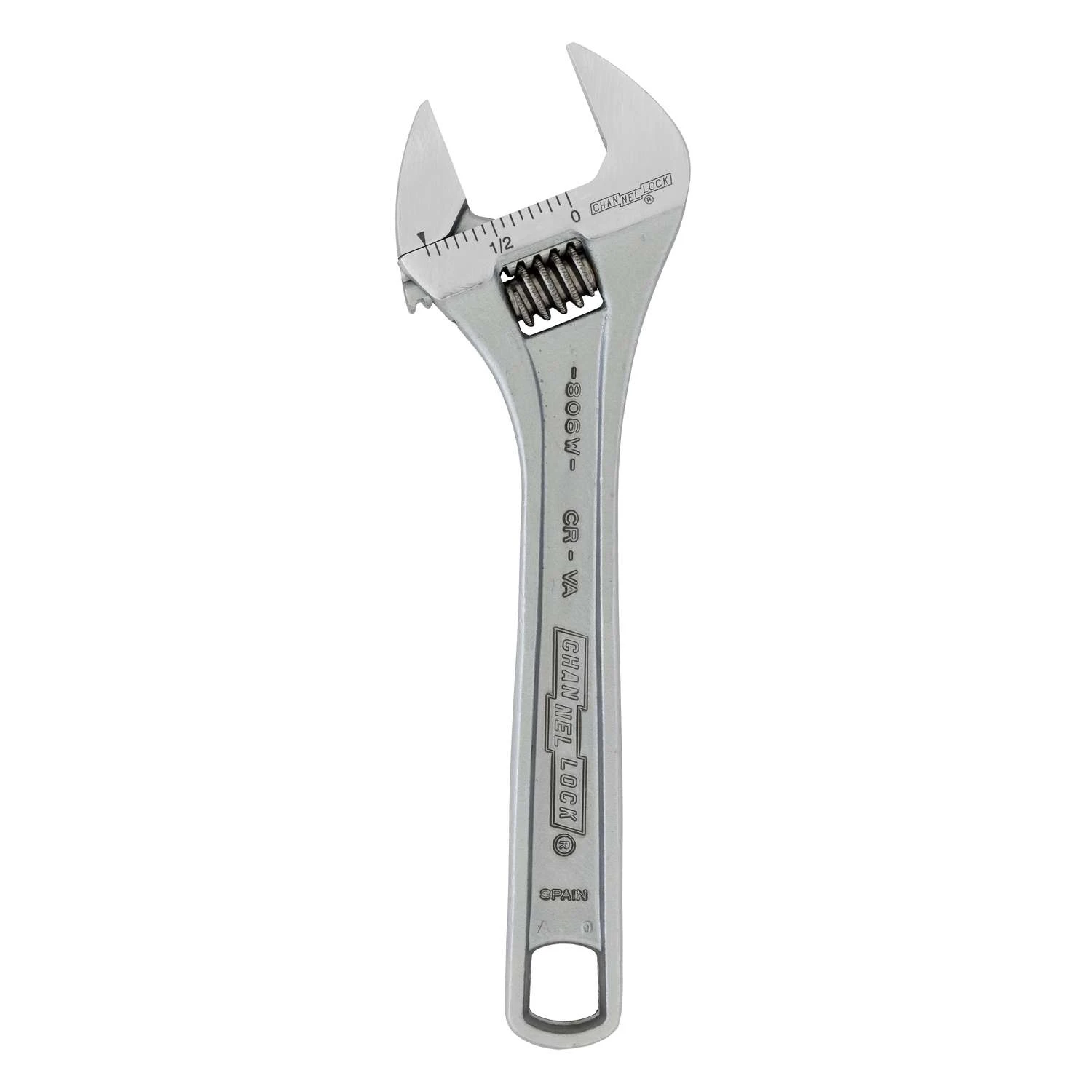 Channellock Metric And SAE Adjustable Wrench 6 In. L 1 Pc 3 Channellock Metric And SAE Adjustable Wrench 6 In. L 1 Pc