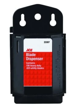 Ace Carbon Steel Heavy Duty Blade Dispenser With Blades 1 Pk