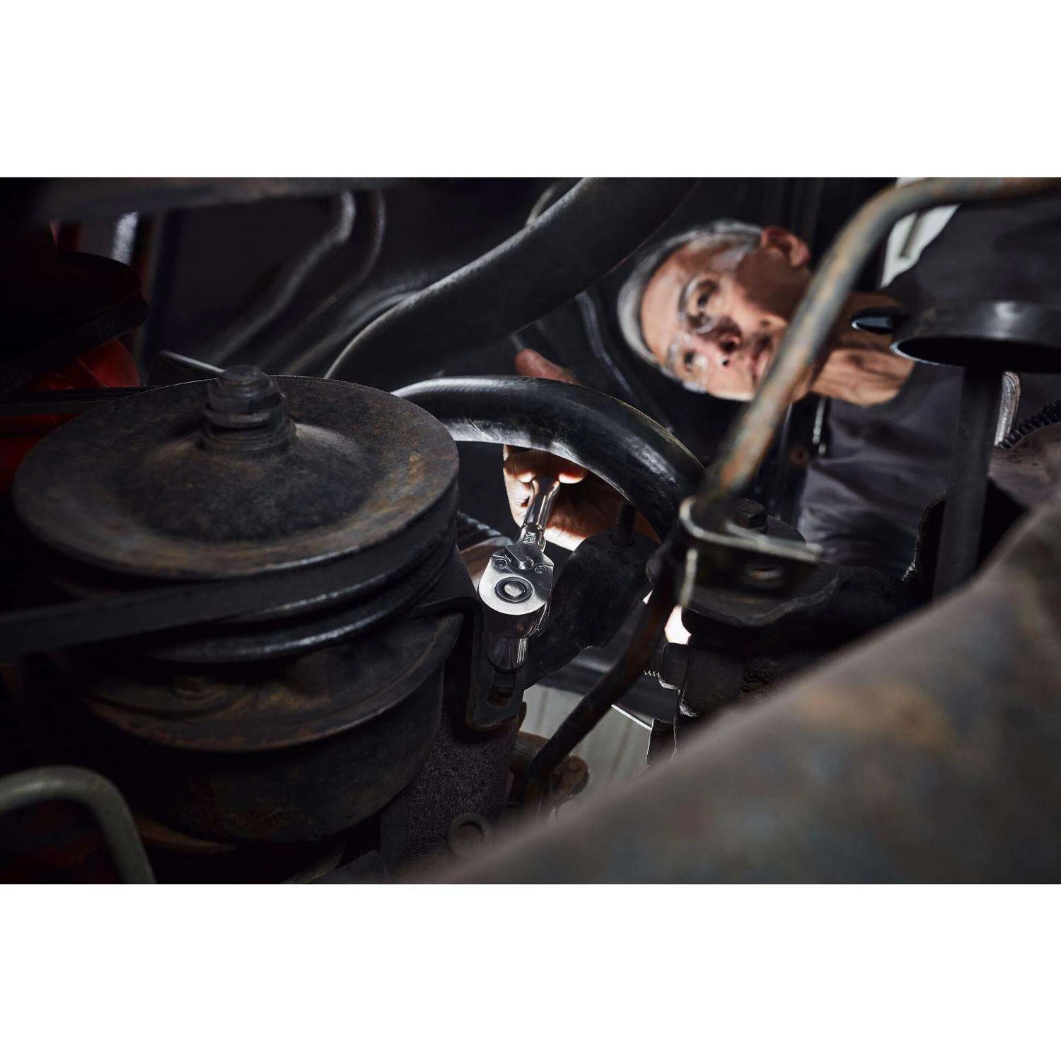 Craftsman Overdrive 1/4 In. Drive Pear Head Ratchet 180 Teeth 7 Craftsman Overdrive 1/4 In. Drive Pear Head Ratchet 180 Teeth - Image 5