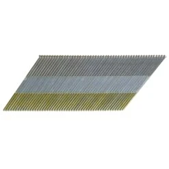 Metabo HPT 2-1/2 In. 15 Ga. Angled Strip Electro Galvanized Finish Nails 1000 Pk