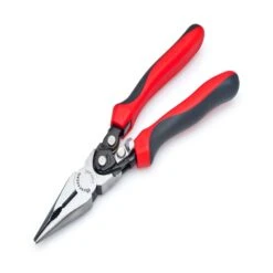 Crescent 9 In. Chrome Vanadium Steel Pro Series Compound Action Long Nose Pliers