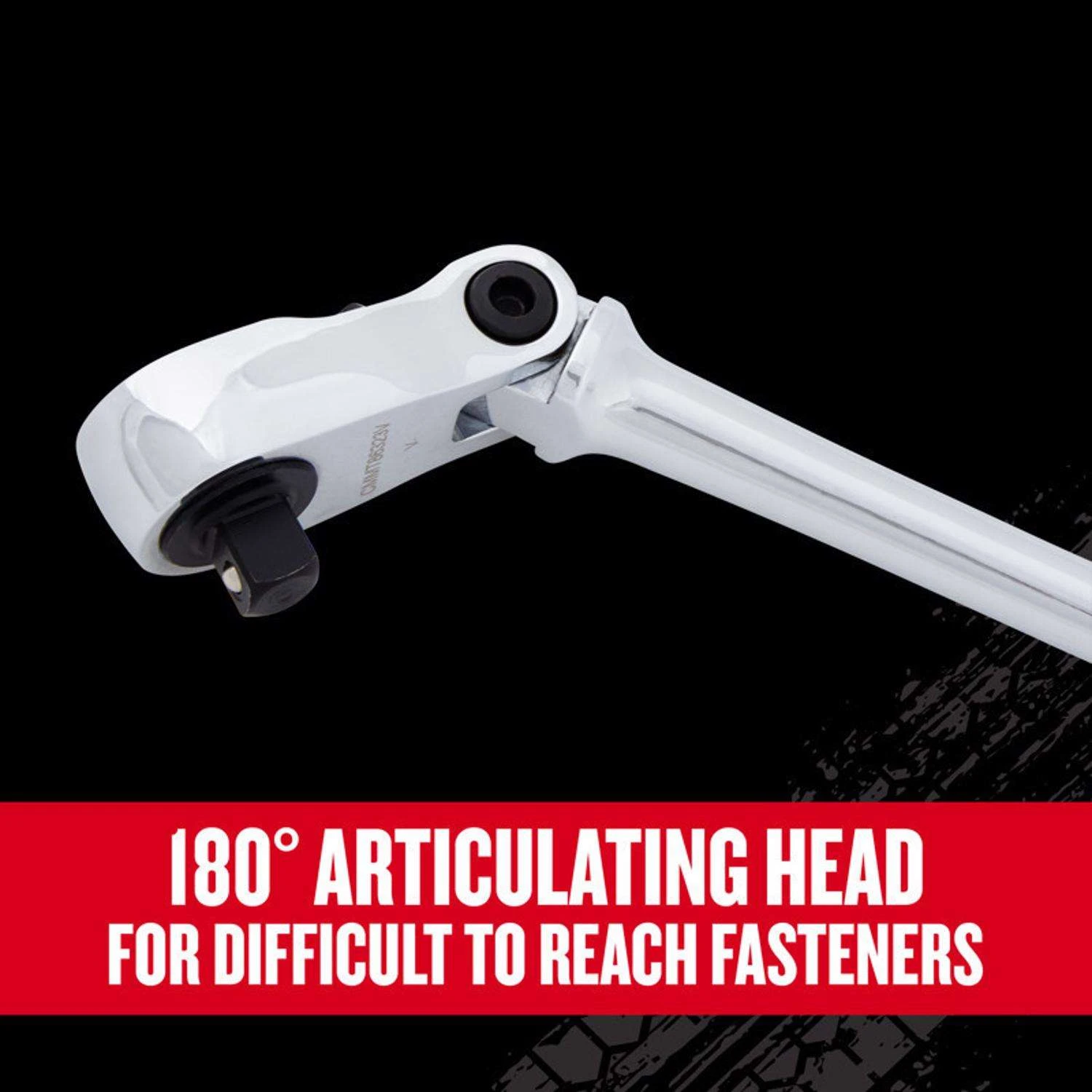 Craftsman V-Series 3/8 In. Drive Long Flex Head Ratchet 96 Teeth 5 Craftsman V-Series 3/8 In. Drive Long Flex Head Ratchet 96 Teeth - Image 3