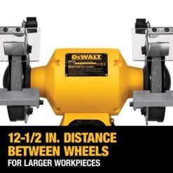 DeWalt 4 Amps 6 In. Bench Grinder 5/8 HP -DeWALT Outlet 80c89301 d9ea 410a bcef e59cd906a18c