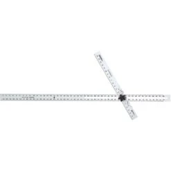 Johnson 50 In. L X 22 In. H Aluminum Adjustable Drywall Square