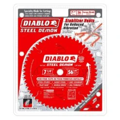 Diablo Steel Demon 7-1/4 In. D X 5/8 In. TiCo Hi-Density Carbide Metal Saw Blade 56 Teeth 1 Pk -DeWALT Outlet 82a3b3e9 e9d1 4241 9dee 4d3ad74b912c