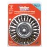 Weiler Vortec Pro 6 In. Knotted Wire Wheel Brush Carbon Steel 11000 Rpm 1 Pc -DeWALT Outlet 83315fb6 f944 432e 8aa8 a4f177f917b1