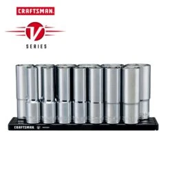 Craftsman V-Series 1/2 In. Drive SAE 6 Point Deep Socket Set 13 Pc -DeWALT Outlet 8370a915 1b35 40e4 8f82 2c4400f004e8
